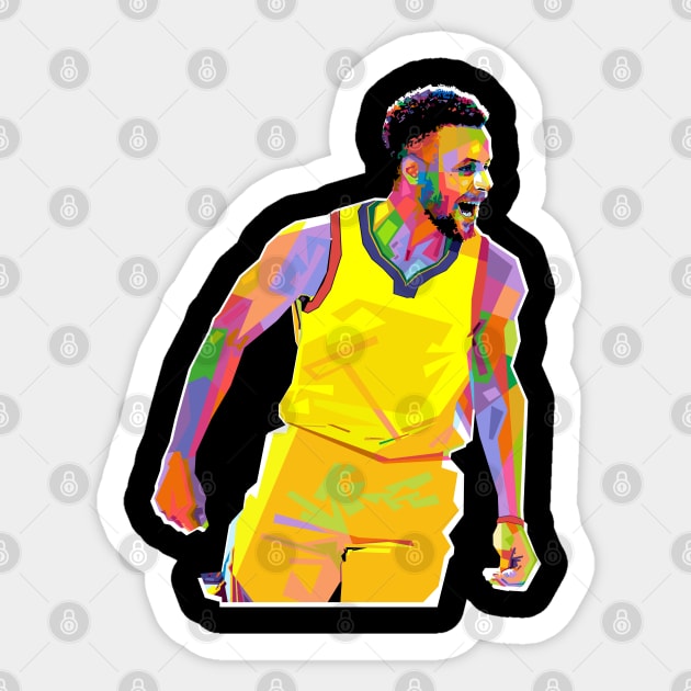 Steph Curry Sticker by Vector Baturaja